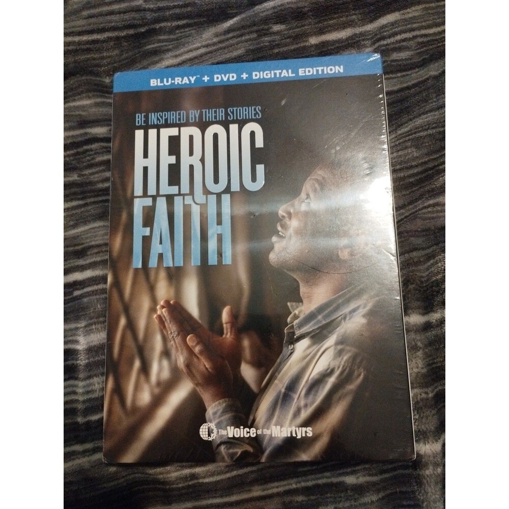 Heroic Faith the Voice of the Martyrs (Blu-Ray/DVD/Digital) - New & Sealed